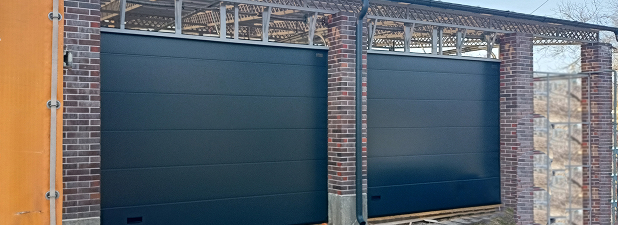 Секционные ворота под ключ в Курганинске