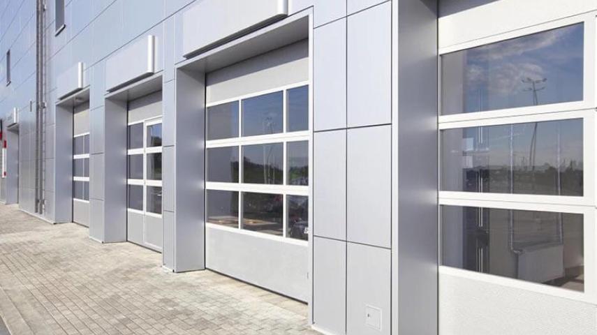 панорамные ворота в Курганинске